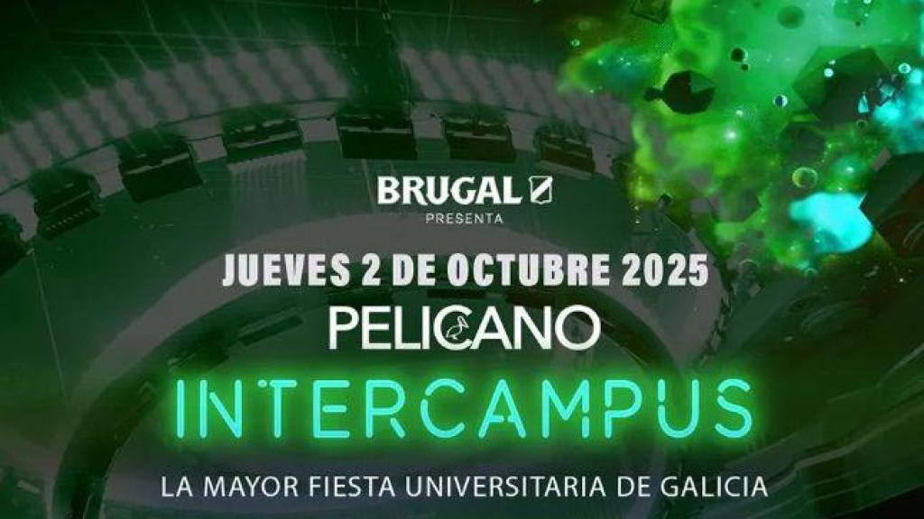 Cartel de una nueva edición de la Fiesta Intercampus del curso universitario 2025-26