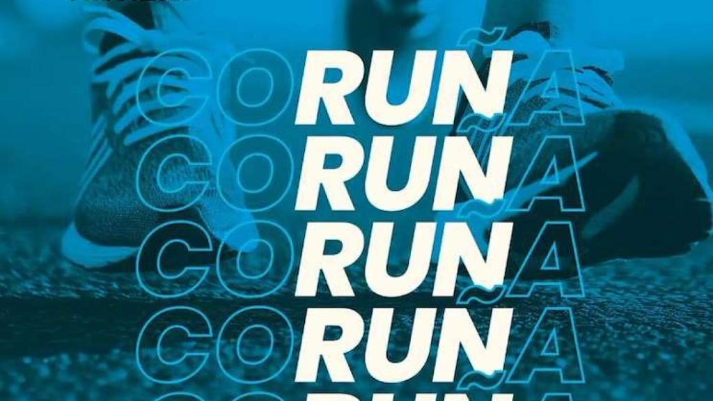 Cartel de la edición 2025 de la Carrera Popular Coruña 10