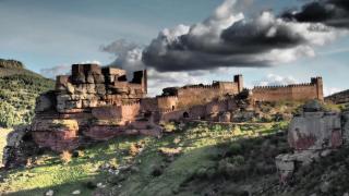 El castillo 'rojo' de Aragón