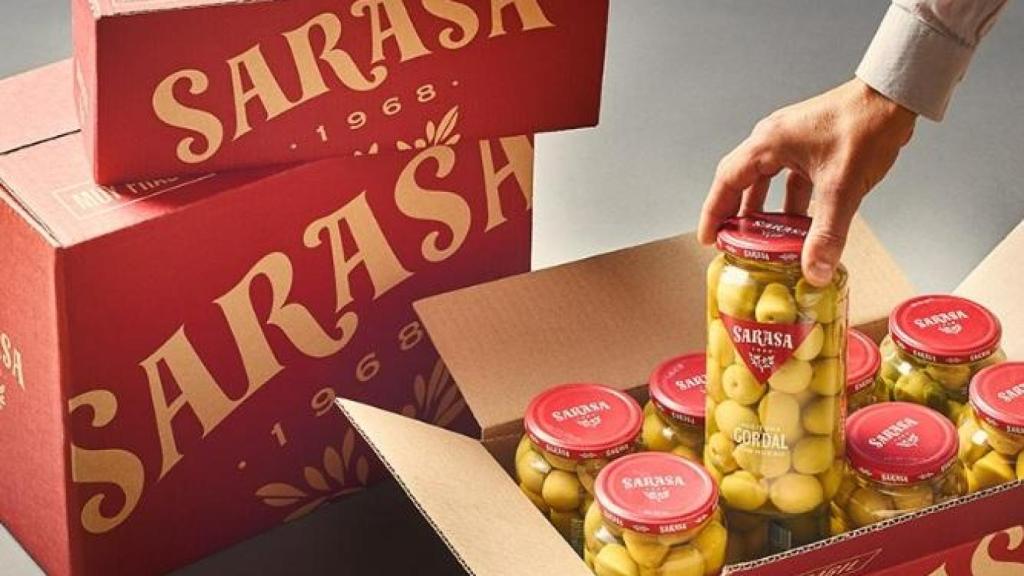 Botes de Aceitunas Sarasa.