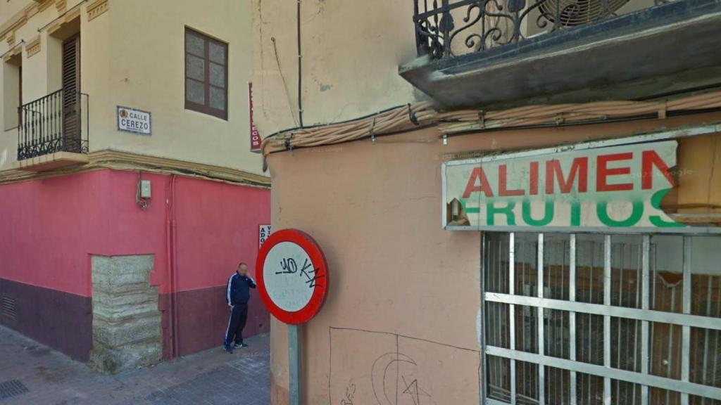 Calle Mariano Cerezo donde se ubicada el punto de droga