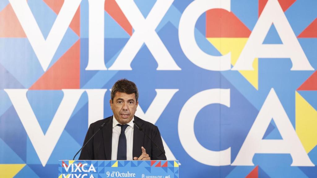 Carlos Mazón presenta la campaña del 9 d'Octubre. Ana Escobar / Efe