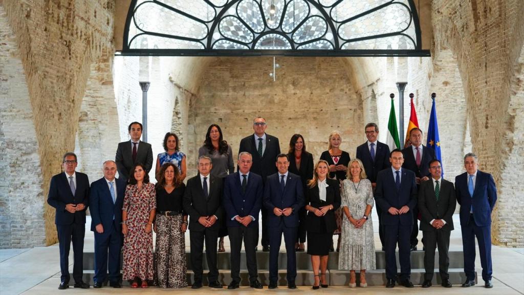 El Consejo de Gobierno, reunido este miércoles en las Atarazanas de Sevilla.