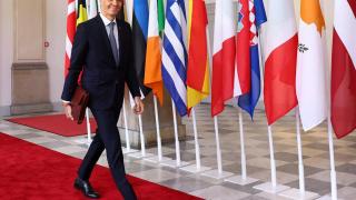 Pedro Sánchez a su llegada a la cumbre informal de líderes europeos en Copenhague.