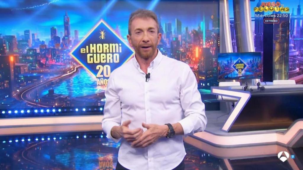 Pablo Motos, en el inicio de temporada de 'El Hormiguero'.