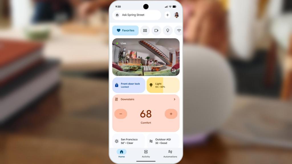 Aplicación de Google Home