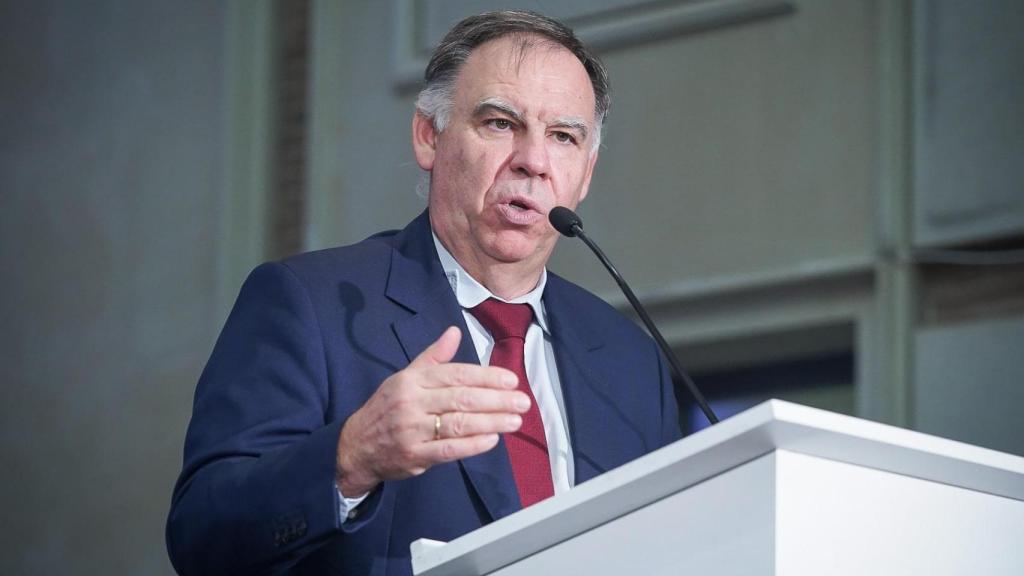 Javier Ponce, director general de la Sociedad Española para la Transformación Tecnológica (SETT), durante su intervención en la tercera jornada del VI Observatorio de la Sanidad 'Una nueva forma de entender la salud'.