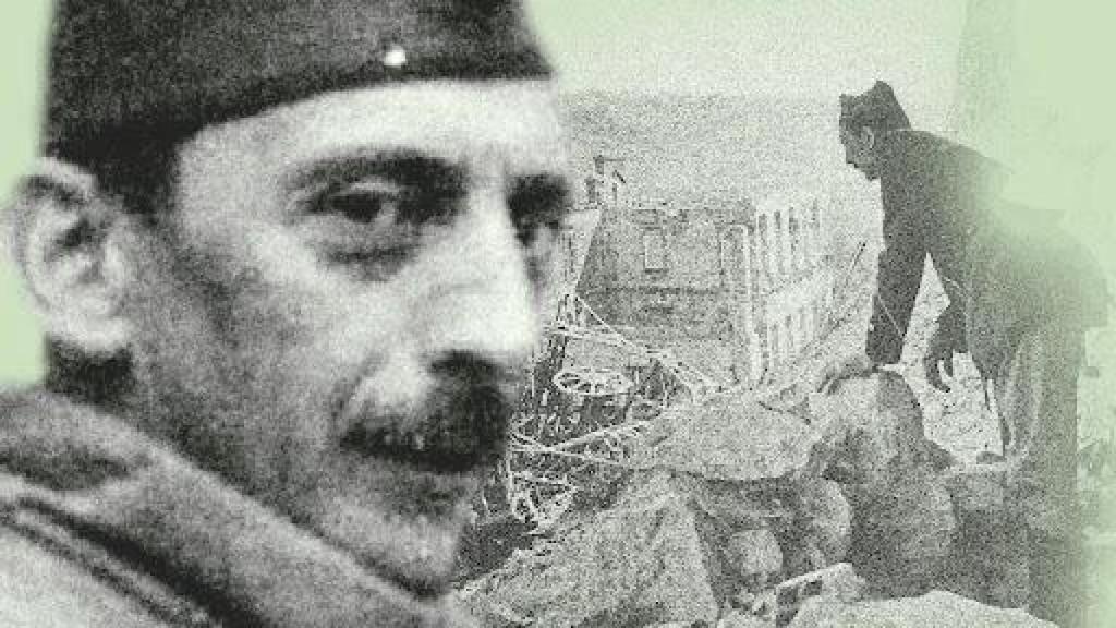 Gonzalo de Aguilera Munro, oficial de prensa del ejército sublevado. Diseño: Rubén Vique