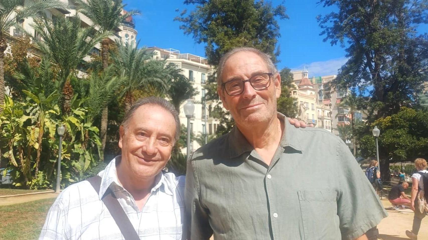 Luis Morales y Ramón Madrigal.