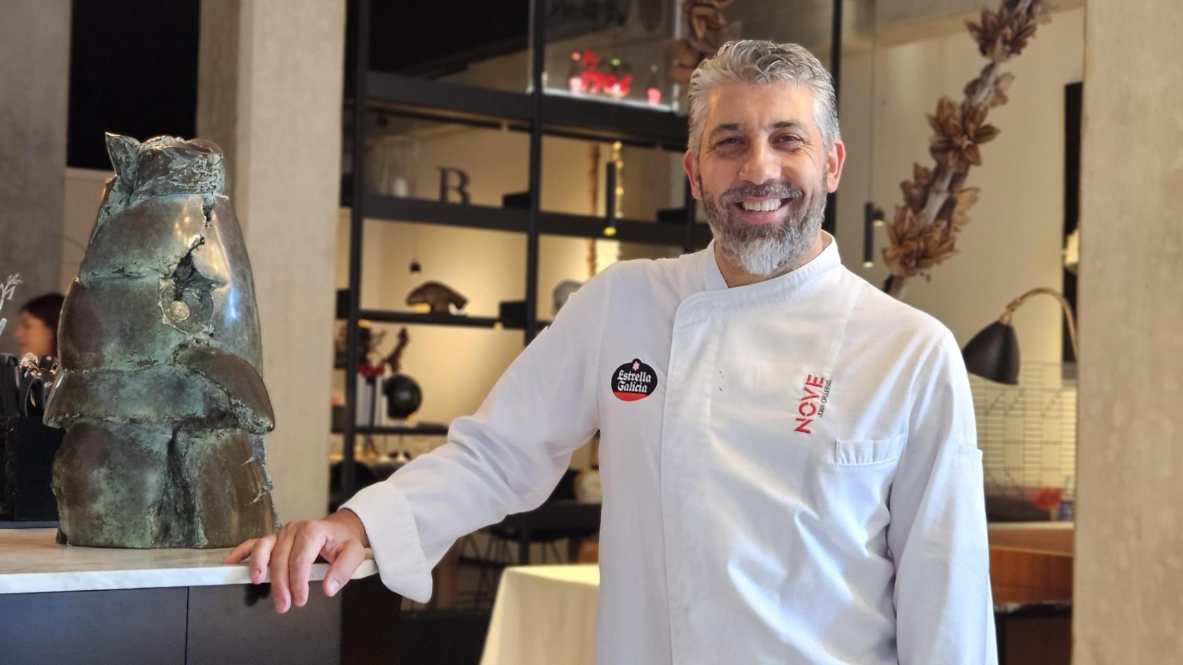 Juan Crujeiras, chef del Bido.