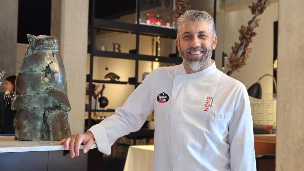 Juan Crujeiras, chef del Bido.