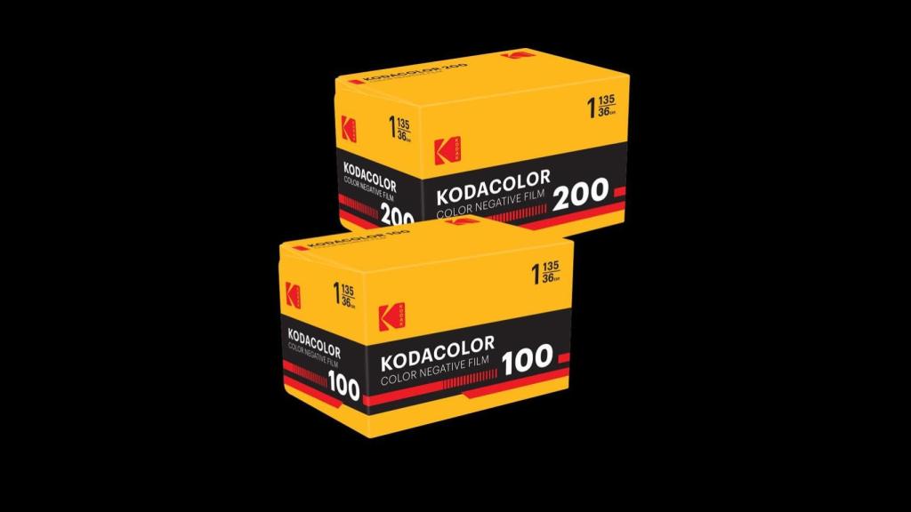 Kodak KODACOLOR 100 y KODACOLOR 200.