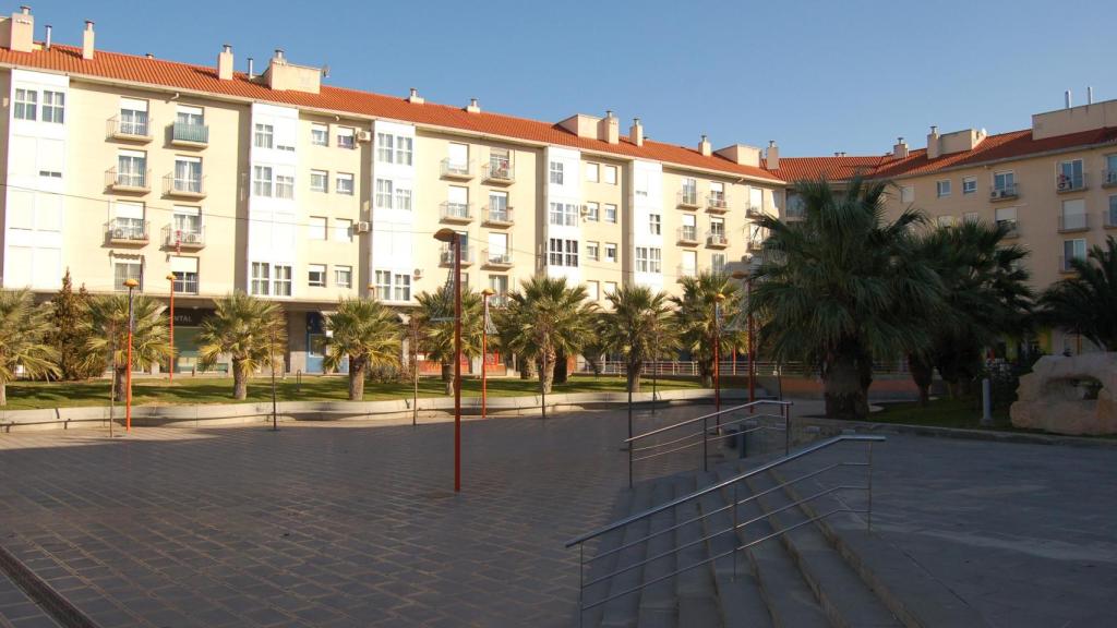 Plaza del ayuntamiento de Utebo.