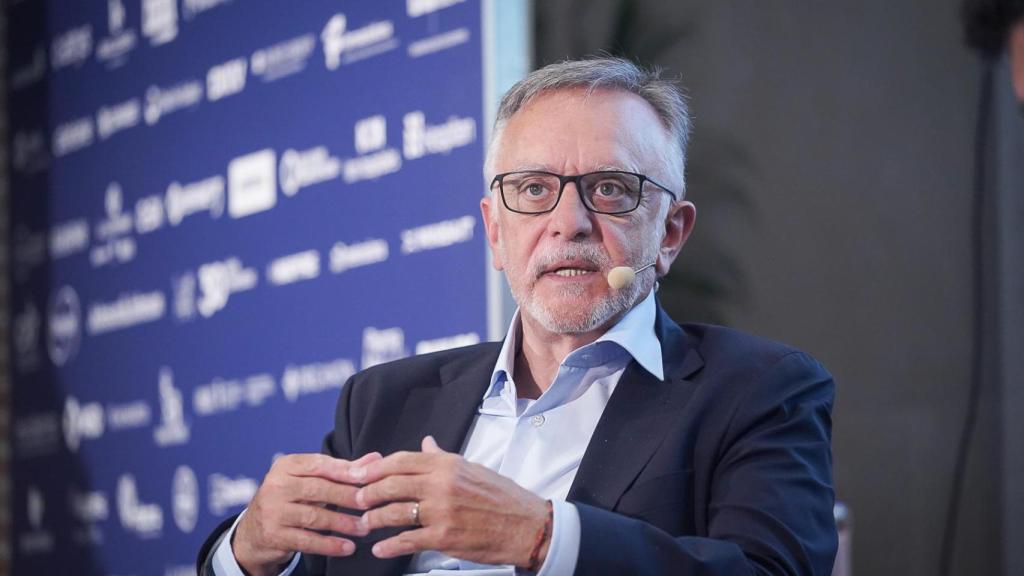 Manel del Castillo durante su intervención en el VI Simposio del Observatorio de la Sanidad.