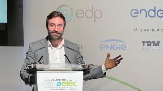 Jon Groizard, secretario de Estado de Energía, en el VI Congreso anual de AELEC