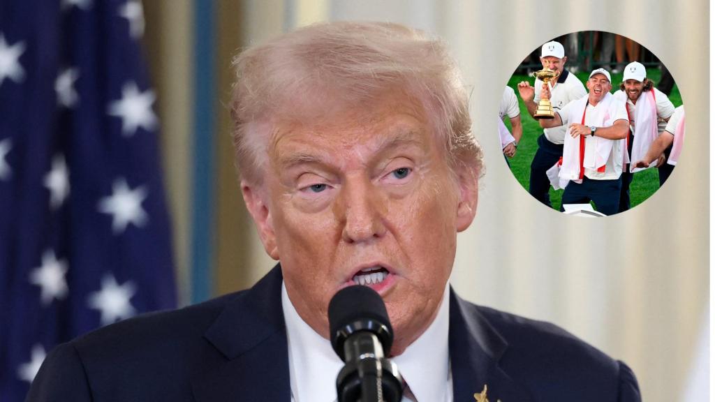 Donald Trump, en la última reunión mantenida con Netanyahu.