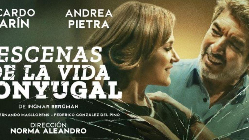 La obra 'Escenas de la vida conyugal' será una de las últimas obras representadas en octubre