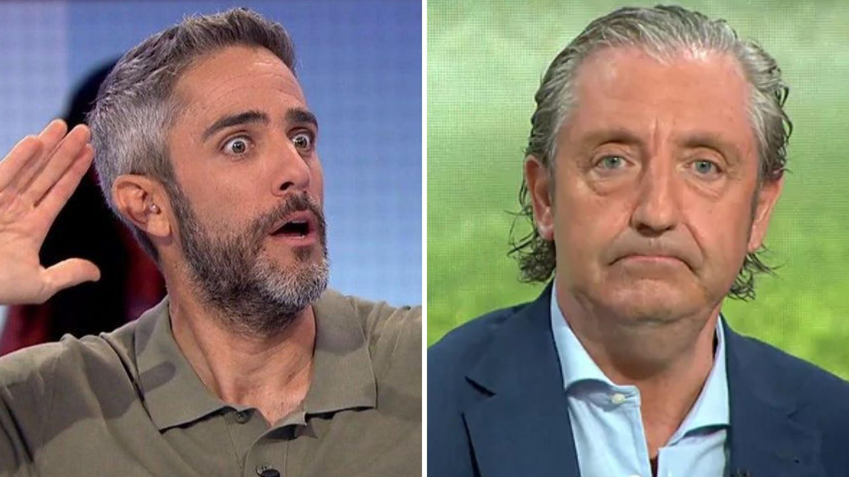 Roberto Leal y Josep Pedrerol, en un fotomontaje