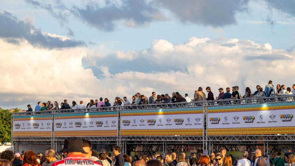 La zona VIP del año pasado.