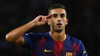 Ferran Torres celebra su gol ante el PSG.