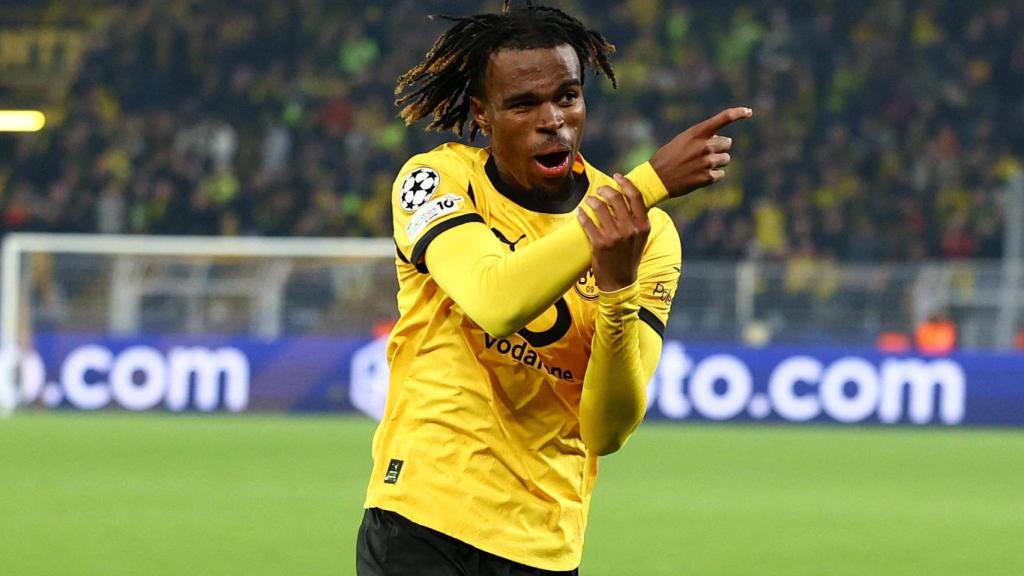 Chukwuemeka celebra su gol contra el Athletic.