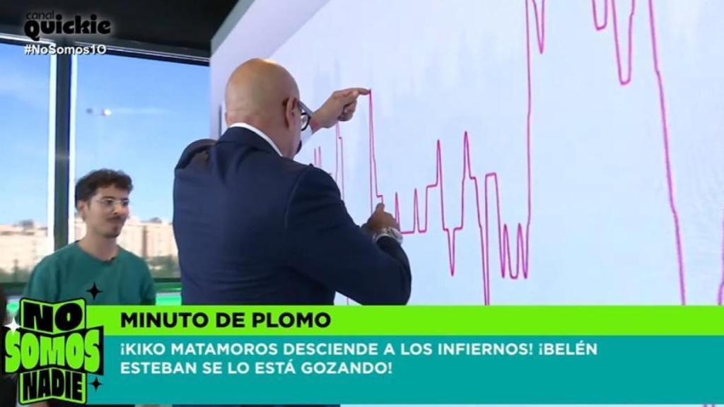 Kiko Matamoros y Arnau Martínez en 'No somos nadie'.