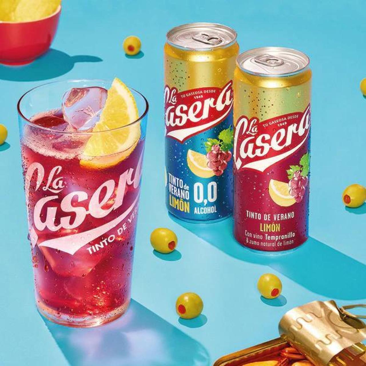 Tinto de verano La Casera.