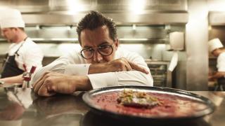 Quique Dacosta en su restaurante de Denia.
