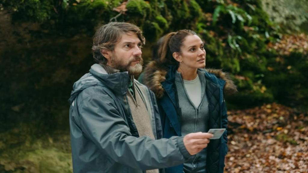 Félix Gómez y Silvia Alonso en 'La Caza. Irati'.