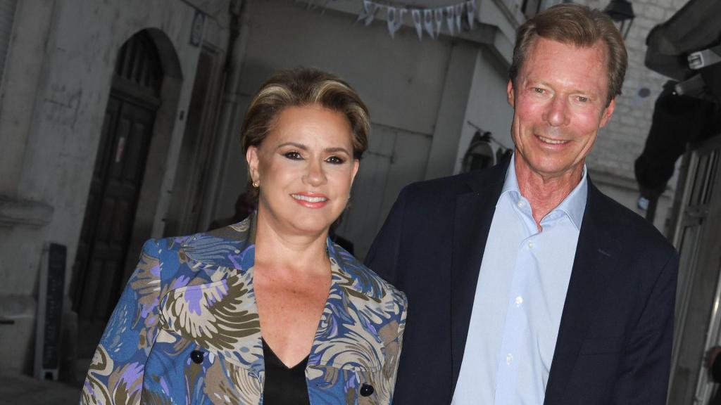 María Teresa y Enrique de Luxemburgo en un evento en 2019.