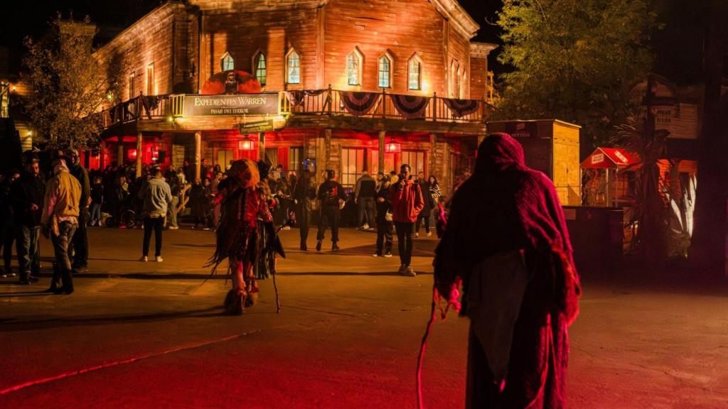 Halloween en el Parque Warner.