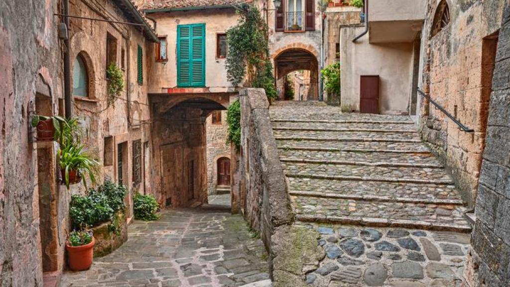 Rincón de Sorano, Italia.