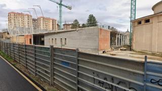 Obras en el Conservatorio de Música de Zamora
