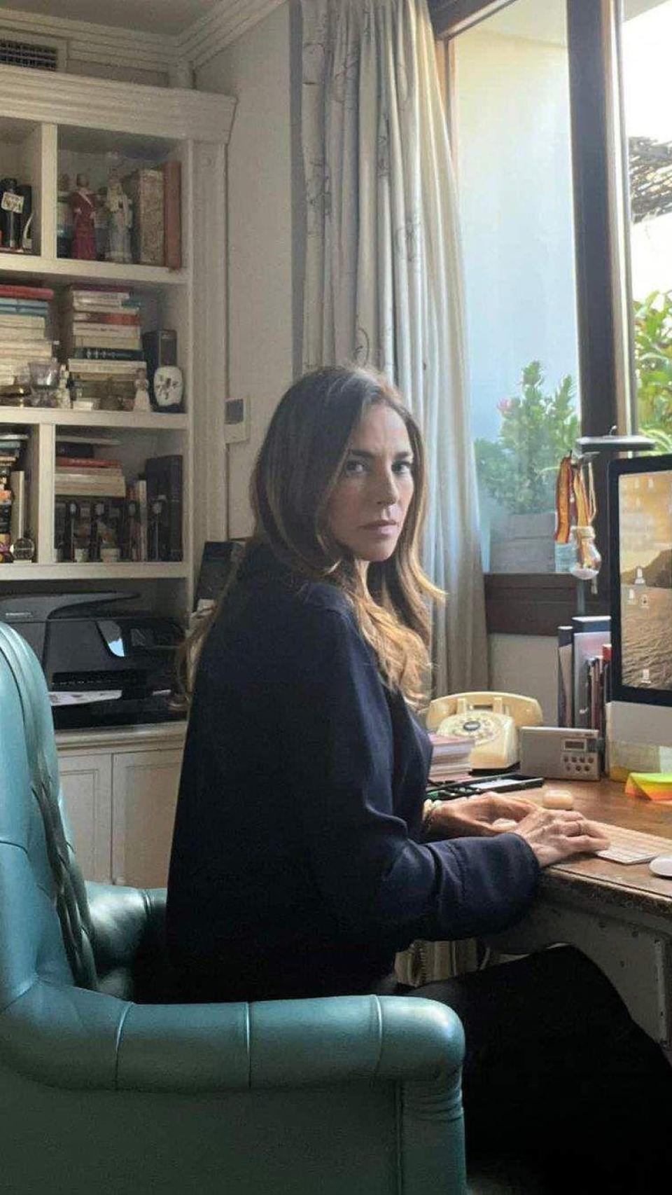 Mariló Monter en su despacho.