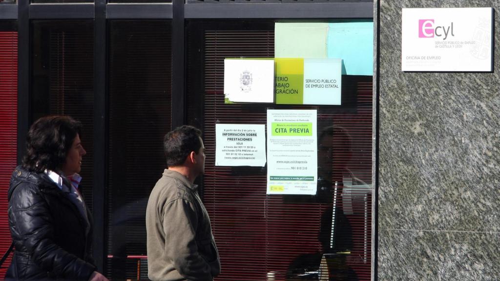 Oficina del Ecyl en Ponferrada (León).