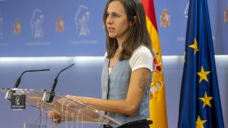 Ione Belarra este miércoles en el Congreso.