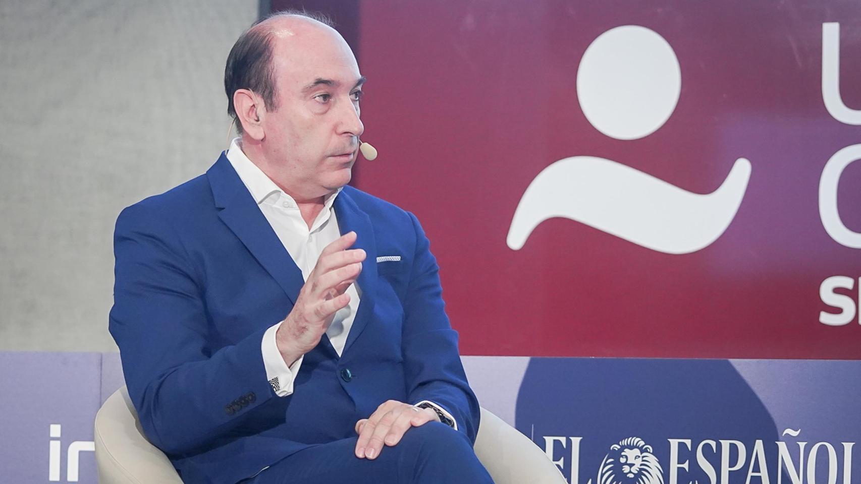 Juan Díaz Redondo, director general de Incyte España durante el VI Simposio del Observatorio de la Sanidad, organizado por EL ESPAÑOL e Invertia.