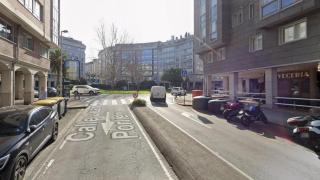 La calle Juan Díaz Porlier, en Matogrande.