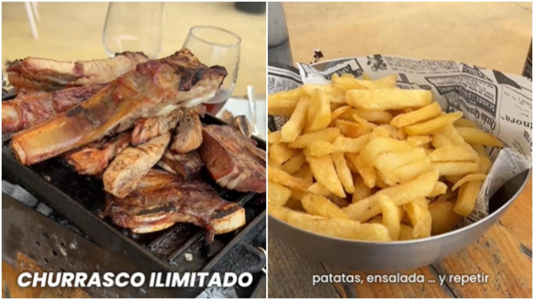 Platos de este restaurante coruñés con las mejores vistas de A Coruña