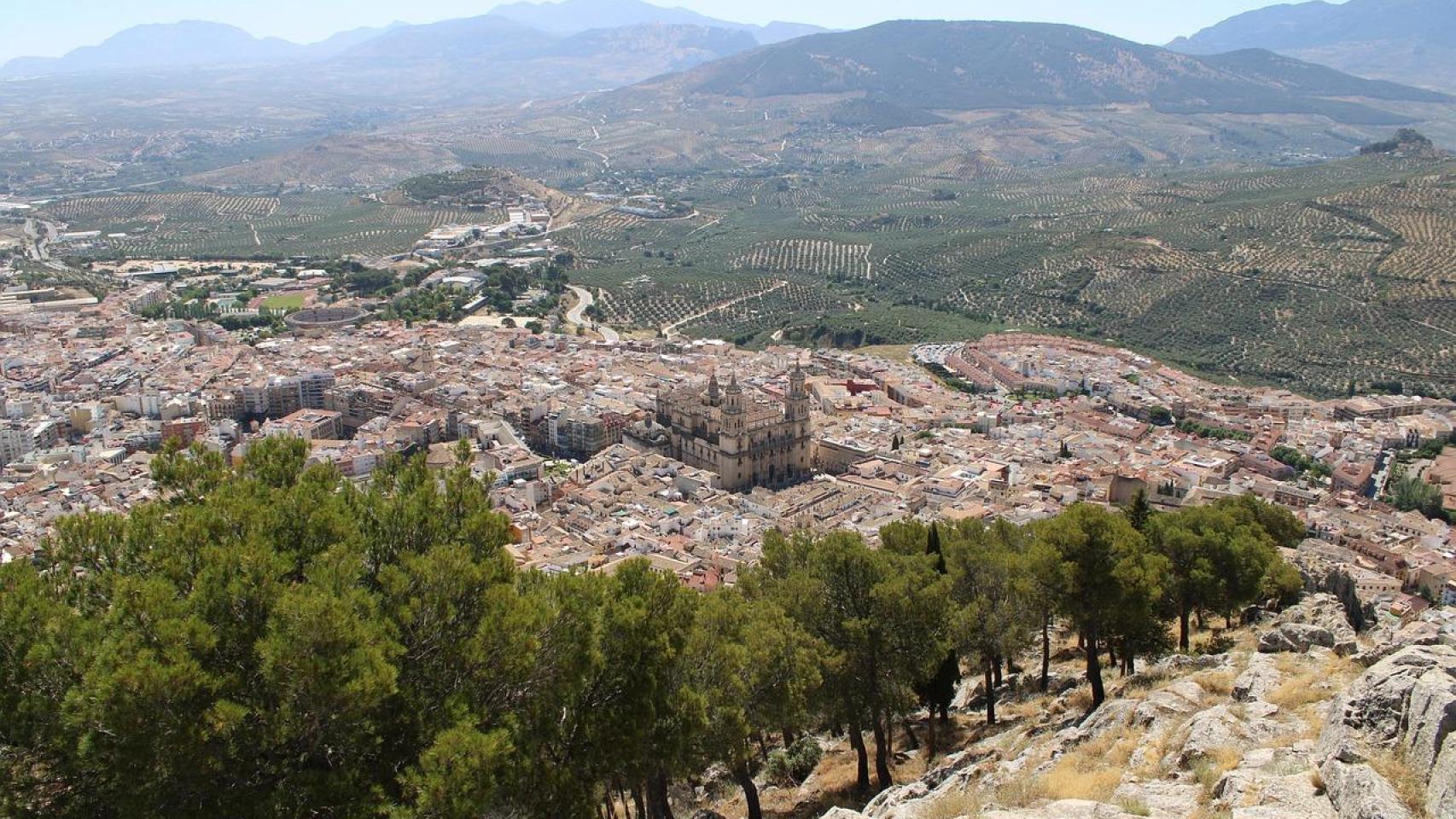 Vista panorámica de la ciudad de Jaén. Foto: PIXABAY.