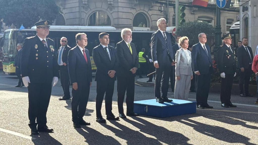 Grande-Marlaska al comienzo del acto del Día de la Policía.