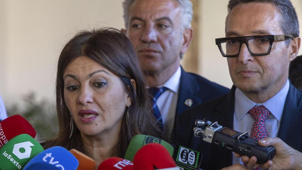 La ministra de Juventud e Infancia, Sira Rego, durante su visita a Salamanca