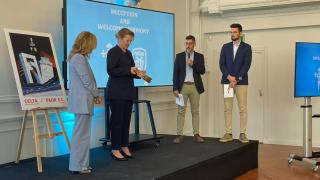 El Celta y el PAOK sellan su unión con una pandereta: Estamos orgullosos de representar a Galicia en Europa