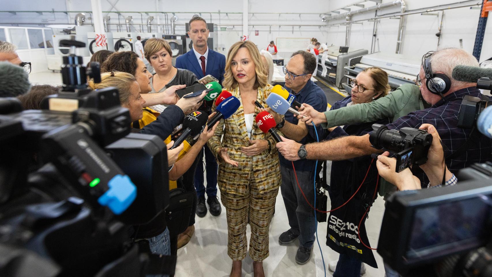 La ministra de Educación y Portavoz del Gobierno, Pilar Alegría.