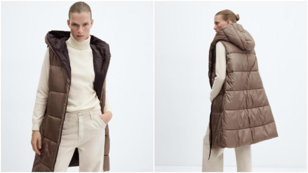 Chaleco acolchado de Mango. Ref: 77178265