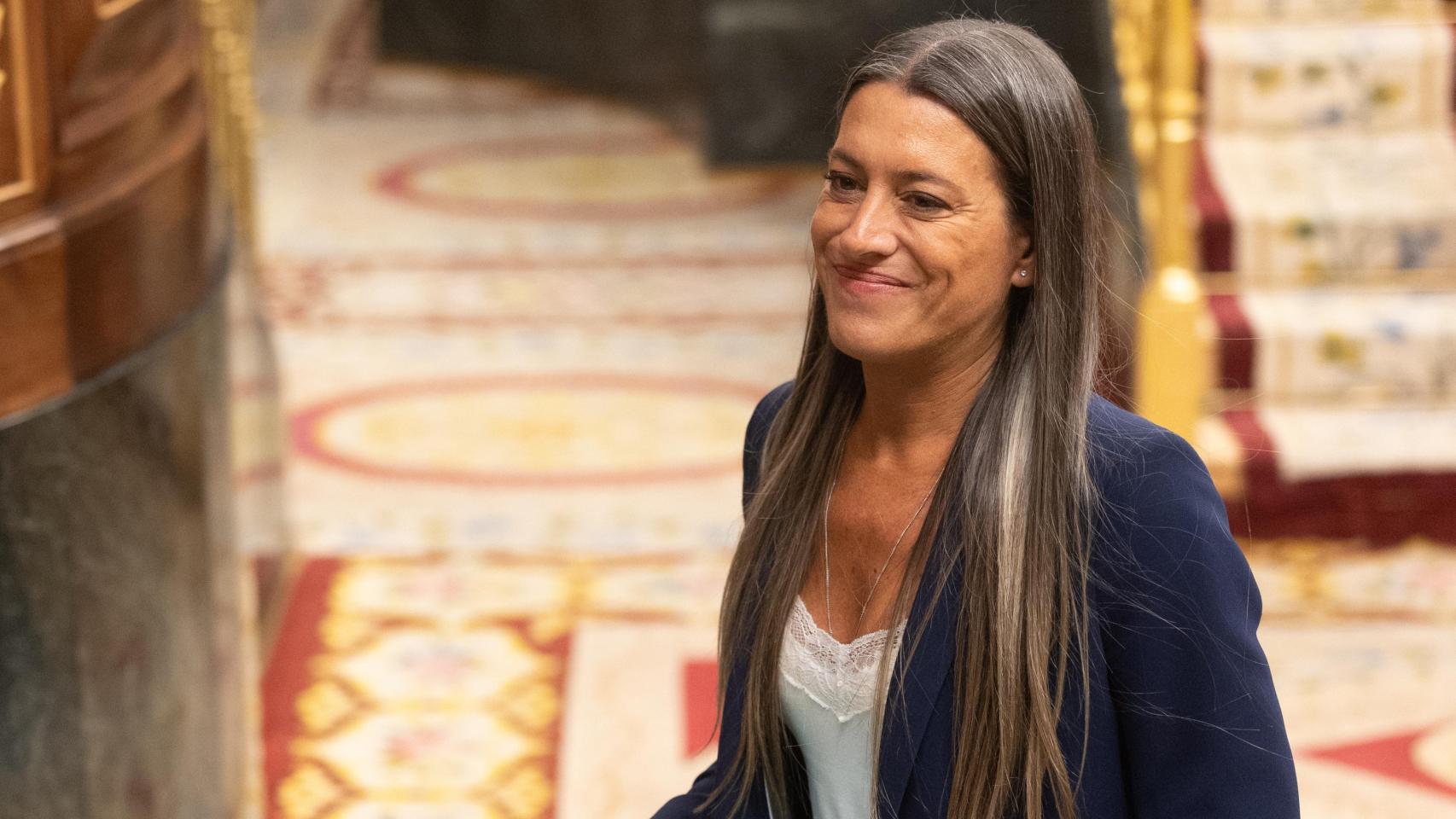 La portavoz de Junts en el Congreso, Miriam Nogueras.