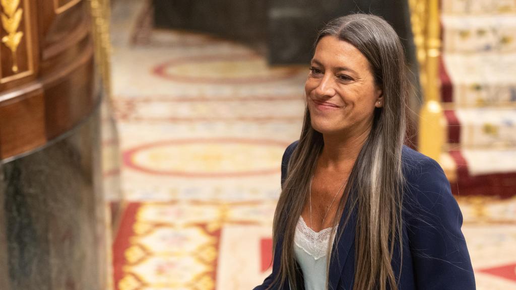 La portavoz de Junts en el Congreso, Miriam Nogueras.