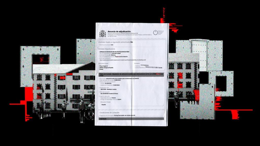 La imagen del contrato de Defensa con la compañía israelí Guardian Homeland Security.