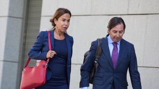 Pardo de Vera, el día en que acudió a declarar como imputada por el ‘caso Koldo’ en la Audiencia Nacional.