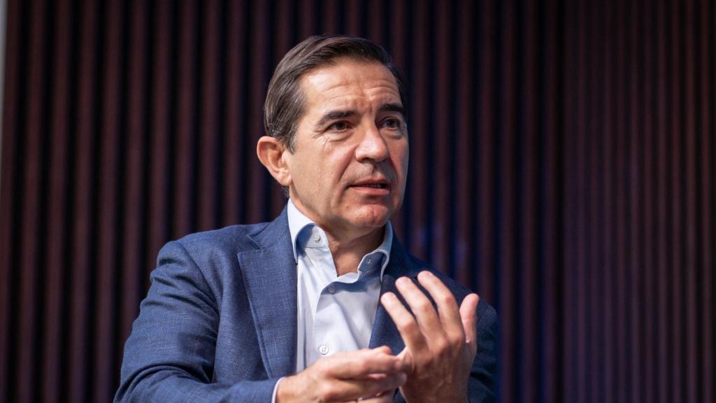 Carlos Torres, presidente del BBVA, en su última entrevista con EL ESPAÑOL.